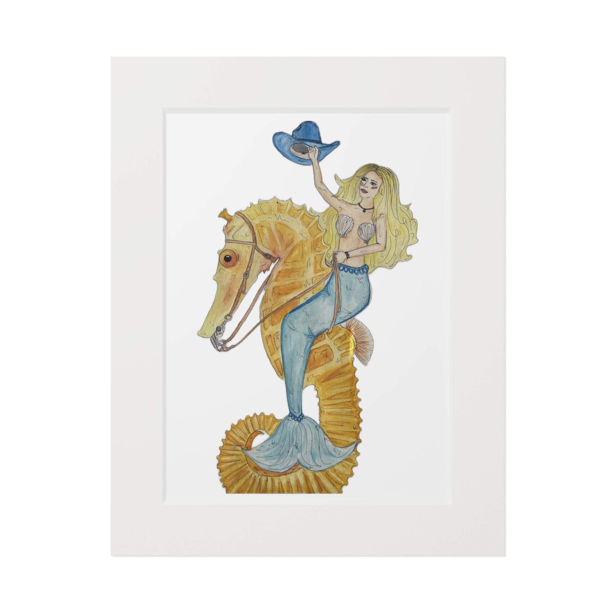 Coastal Cowgirl Print