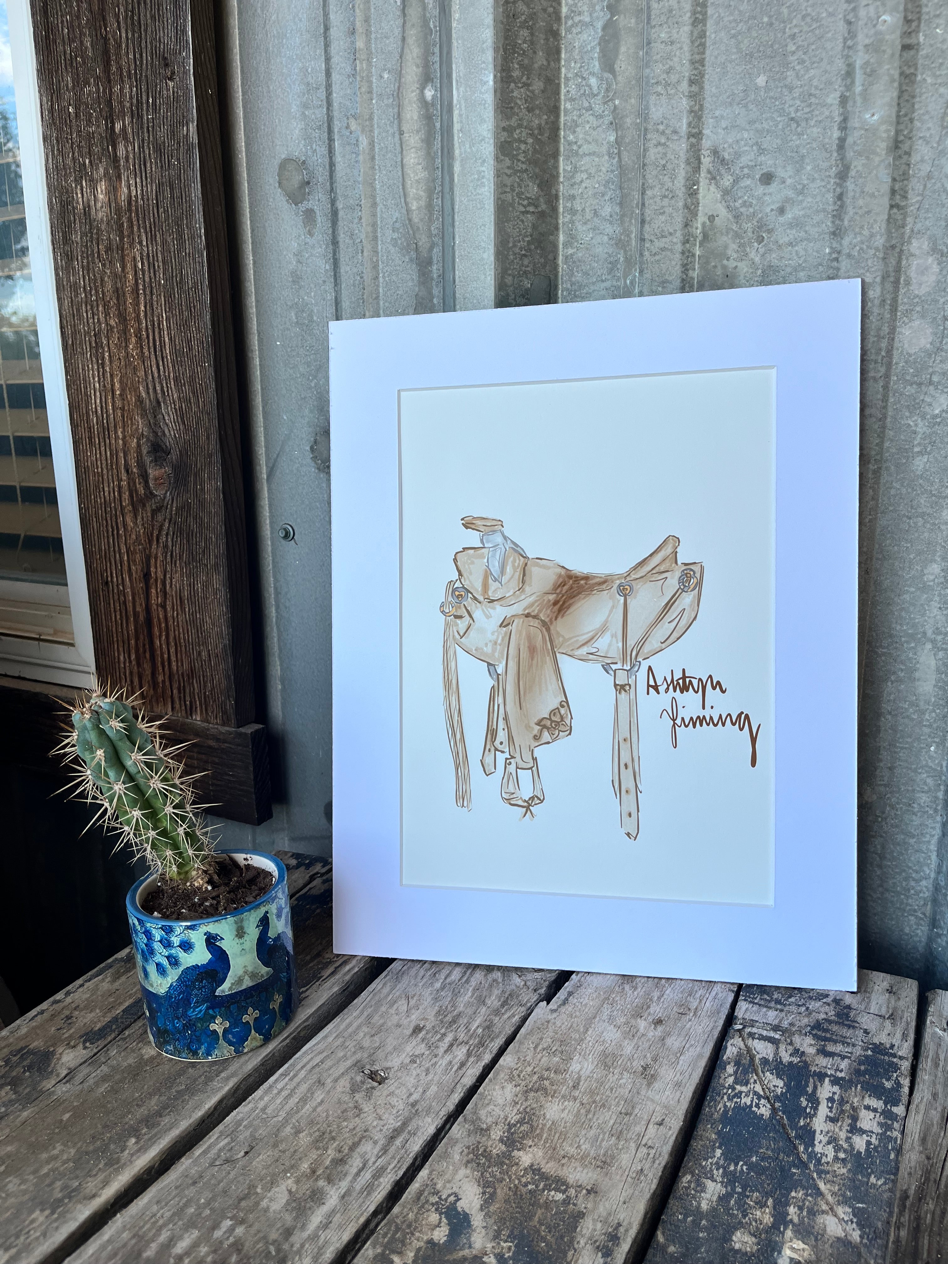 Saddle Print