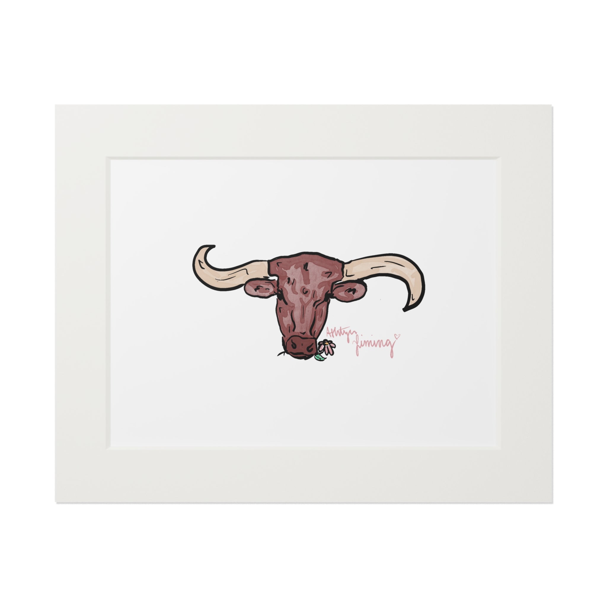 Brown Steerhead Print