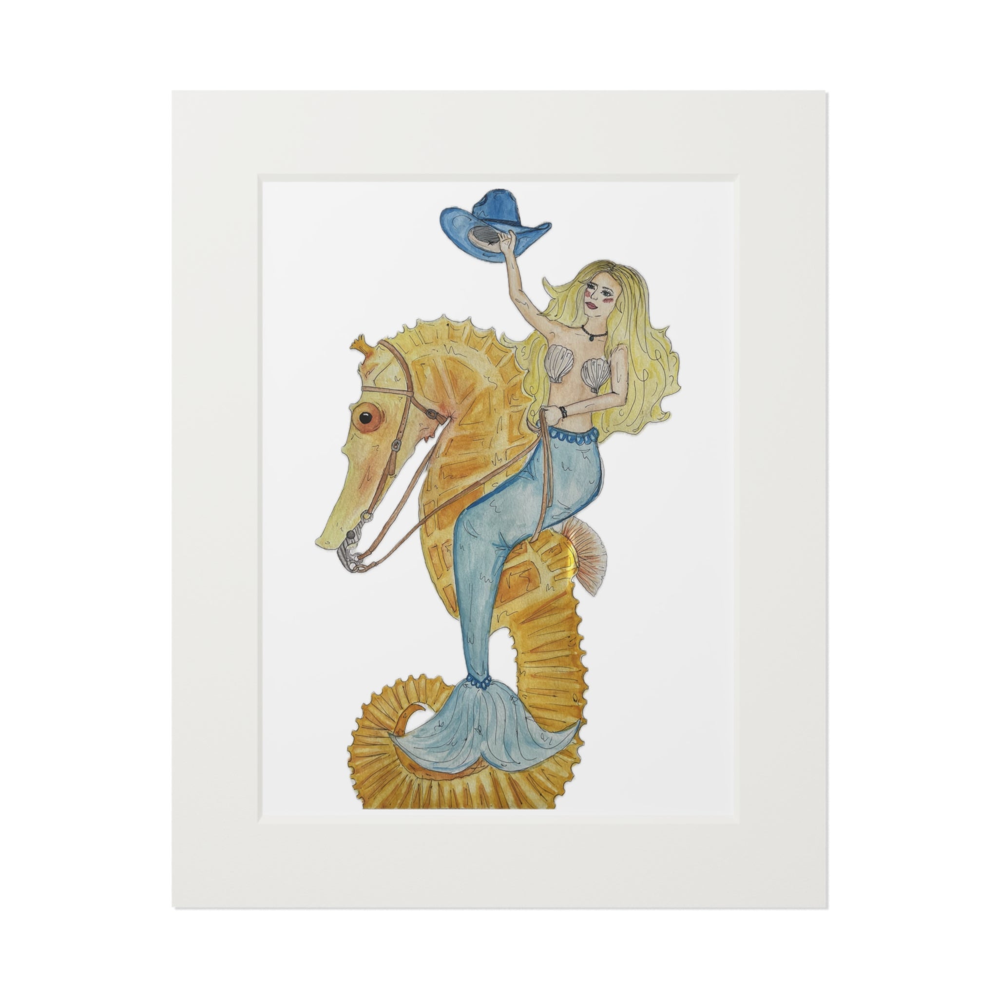Coastal Cowgirl Print