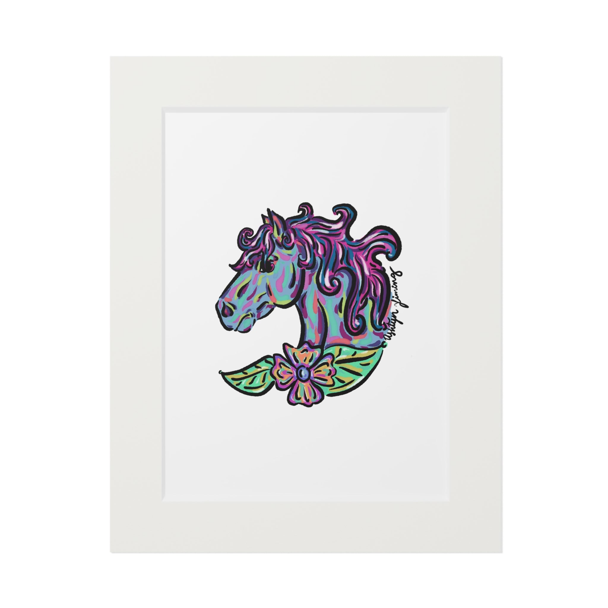 Unruly Mane Print