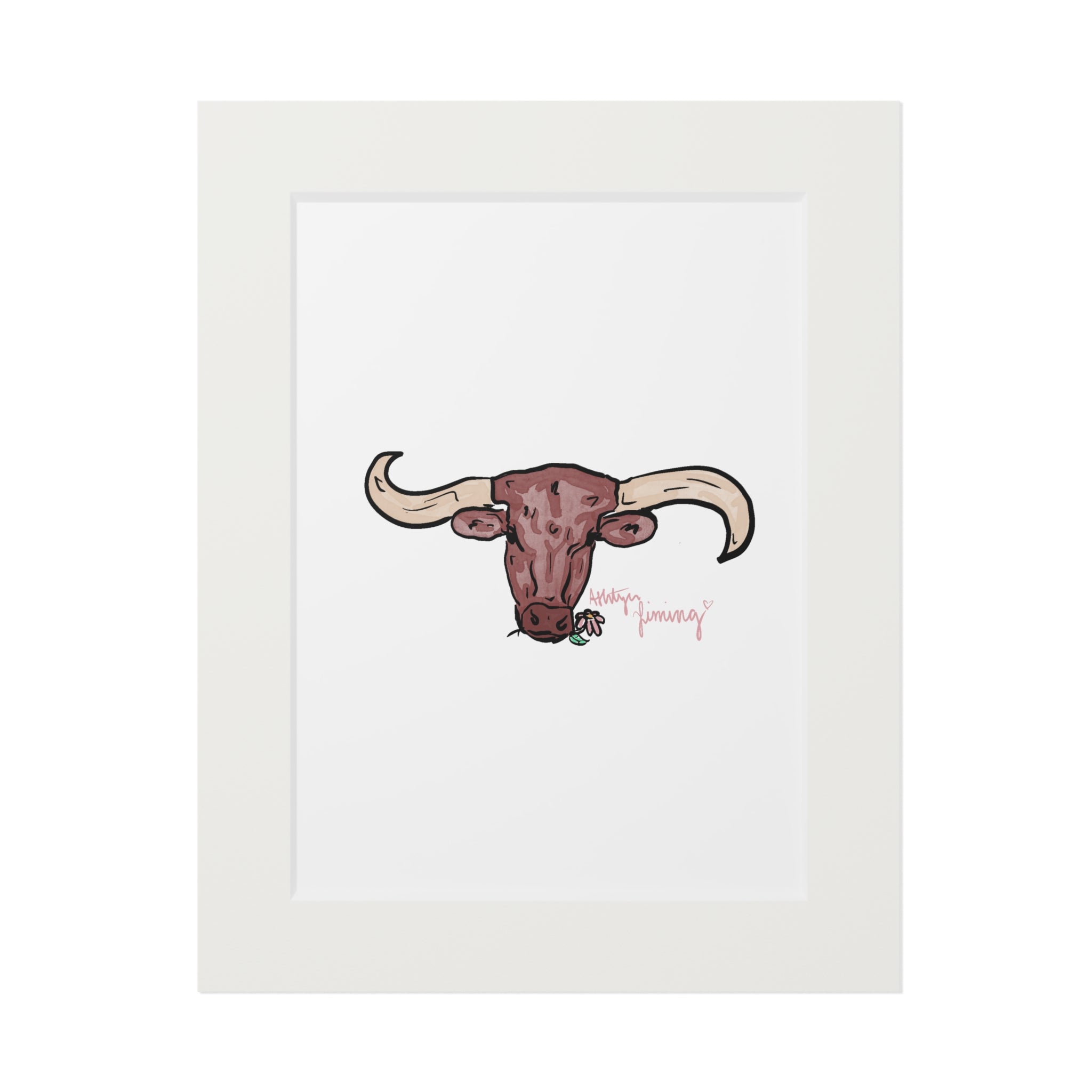 Brown Steerhead Print